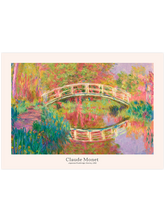 Monet Giverny’de Japon Yaya Köprüsü - Art Print
